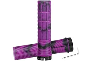 LECXIN Unilateral lock,1Pair Ergonomic DeathGrip Death Grip Handlebar Grips with Fixing Tool Perfect for Cycling Enthusiasts and Commuters