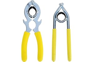 XCRPRT Reparatur SchlüSsel, 2 Stück Wasserhahn Belüfter Schlüssel Werkzeug, Mischdüsenschlüssel, Universal Service Key, Wasserhahn Reparatur SchlüSsel, Wasserhahnschlüssel Universal Spezifikation