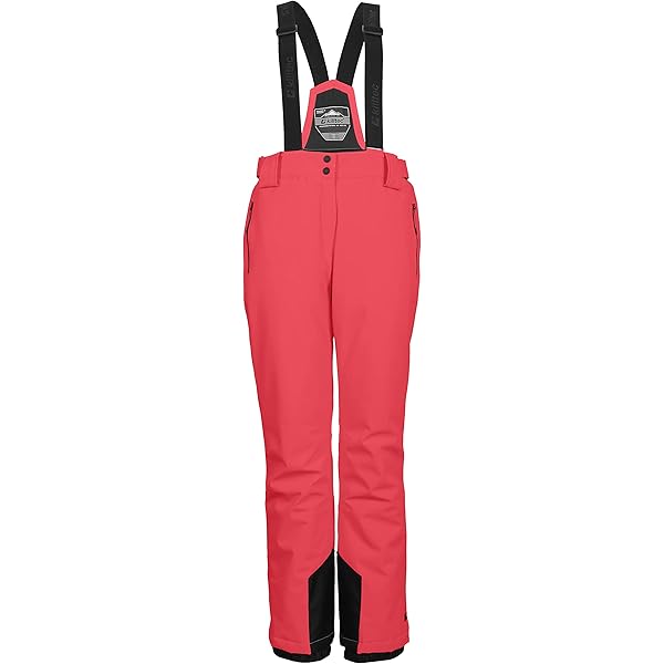 Crivit Skibroek voor dames, snowboardbroek, sneeuwbroek, skibroek, winterbroek, wintersport, sport, maat 38, zwart