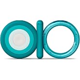 SUAVINEX 401438 Silicone Teether for Babies 4 Months, Cooling Teether, Flexible and Lightweight Teething Ring, Butterfly Desi