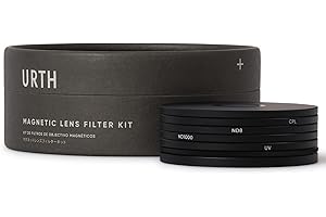 Urth Kit de Filtre d'objectif magnétique 77 mm : ND8, ND1000, CPL, UV (Plus+)