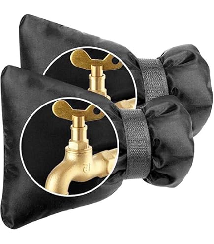 2 Housses Isolantes Compteur D'Eau - Protection Gel Hiver Étanche