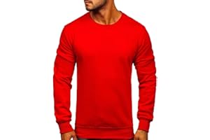 BOLF Homme Sweat-Shirt Sweat Manches Longues Temps Libre Sport Fitness Outdoor Basic Casual Style Mix 1A1