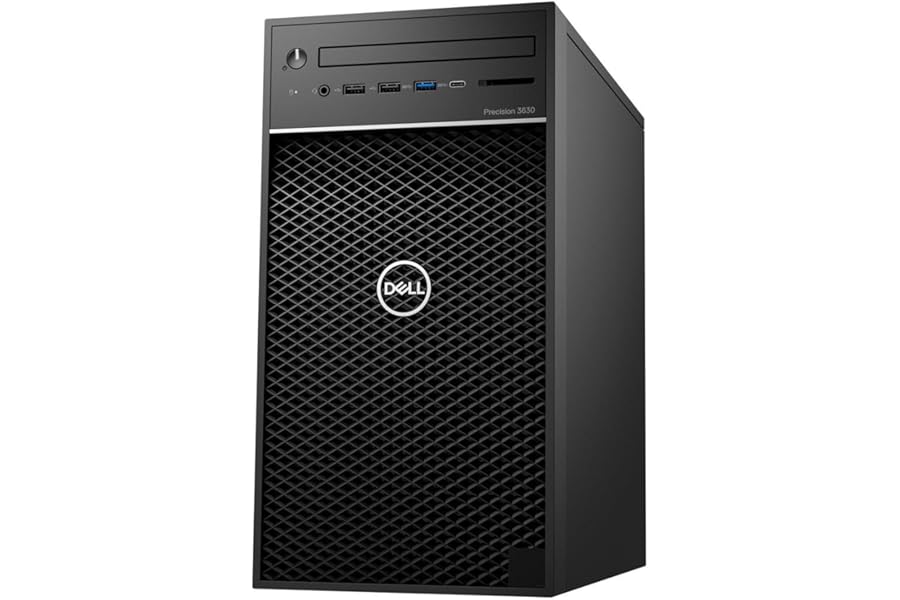 Dell Precision 3630 Mini Tower PC - Intel Core i7 8th Gen (6 Cores Upto 4.60Ghz), 32GB DDR4 RAM, 480GB SSD Storage, 300MBPs USB WiFi, Windows 11 Pro Operating System (Renewed)