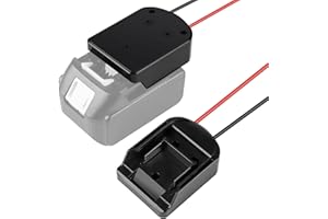 für Makita 18V Power Wheel Adapter, TEPULAS Dock Power Connector mit 14 AWG Drähten, DIY für modifizierte RC Toys RC Car, Robotik, RC Truck