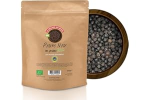 La Brigade des épices - Poivre Noir de Kampot en grains - BIO & IGP - 100g - PREMIUM - Conditionné en France