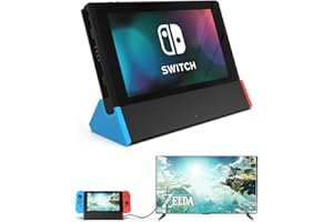 ANTANK GULKit Pocket TV Dock for Nintendo Switch, PD Protocol Avoids Brick, Hyper Trans for 1080P/2K/4K Projection, Magnet Transform Design, Supported Phone or Tablet, Charging Dock with Air Outlet (Black)