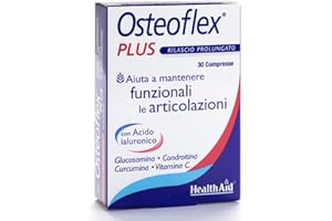 Healthaid Osteoflex Plus Integratore per Articolazioni e Cartilagine - Con Glucosamina, Condroitina e Acido Ialuronico, 30 Compresse