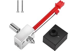 Creality Ufficiale Ender 3 S1 Blocco Riscaldante Kit, Sprite ad alta temperatura 300 ℃, Ugello in rame placcato a rottura termica in titanio per Ender 3 S1, Ender3 S1 Pro, CR10 Smart Pro