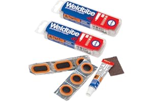 WELDTITE 2 x Airtite Puncture Repair kit for Road Bike Cycle 700c 29" 27.5" 26" 20" 16" 14" 12" Inner Tubes