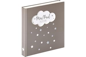 walther design album fotografico antracite 28 x 30,5 cm, Baby Magical UK-205