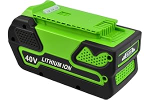 Tecmana 40V 6,0Ah Batteria di Ricambio per Greenworks 29727 29472 29462