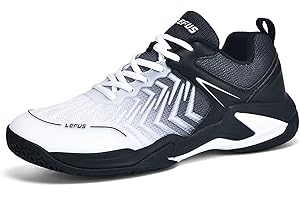 BLBK Badmintonschuhe, Squashschuhe, Hallenschuhe für Verschiedene Bodenbeläge, bequemer und Fester Griff/Unisex-Volleyballschuhe