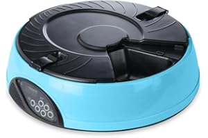 PETCUTE Automatic Cat feeder Pet food dispenser Dog Feeder Automatic pet feeder Voice Recorder 6 Meal/Day programmable