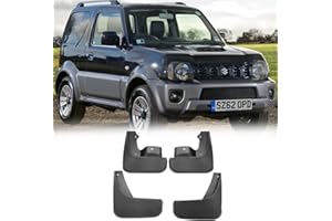 ZSW666 4 Pezzi Auto Parafanghi per Suzuki Jimny JB 1999-2017 3rd Gen, Paraspruzzi Anteriore Posteriore Paraspruzzi Parafanghi Parafango Accessori Auto