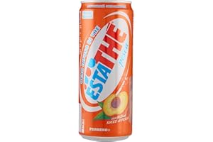 48 x Ferrero Iced Tea Peach The Pesca Tin 330 ml ESTATHE Tea the Refreshing