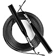 Gallant Skipping Rope - Speed Jump Skipping Ropes for Adults with Rapid Ball Bearing and Non Slip Handles - Adjustable Tangle Free Weighted Rope for Fitness Boxing Fat Burning Exercise and Workout