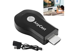 UPKUNO HDMI Wireless Display Adapter, Wireless HDMI Dongle, WiFi 4K 1080P Mobile Screen Mirroring Receiver Dongle for i-Phone Mac i-OS Android to TV Projector