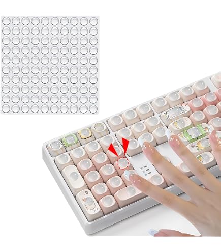 Film Protecteur Clavier MacBook Nail Art - Silicone Transparent Pour Ongles Longs - Compatible M2/M3 Air/Pro