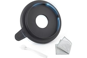 TGHongKy Tapa para Thermomix TM5 Tapa Incluye Junta de Silicona Tapa para Olla Robot de Cocina Meister para Thermomix TM6 Buen Efecto de Sellado Incluye Paño de Cocina y Cepillo de Limpieza XX