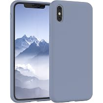 EAZY CASE Silikon Handyhülle Für Galaxy S20 – Mit Kameraschutz, Microfaser-Inlay, Stahlblau