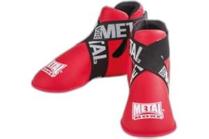 METAL BOXE - Protezione per Piedi Contact, Colore: Rosso