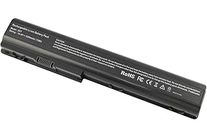 ARyee DV7 Akku kompatibel mit HP Pavilion DV7-3111EA DV7-1153CA DV7-3020SA DV7-2030EA HDX18 DV7 DV8 Serie HSTNN-DB75 HSTNN-IB75 (5200 mAh 14,4 V)