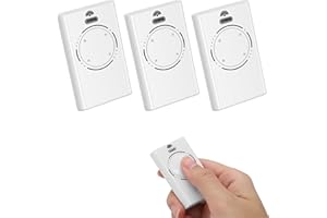 RUIZHI 4 Canaux Telecommande Portail pour XT2/4 868 SLH LR, Télécommande de Portail