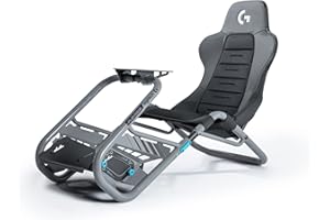 Playseat Trophy - Logitech G Edition Sim Racing Cockpit | Fully Adjustable | Supports Direct Drive | Lightweight & Robust | Absolute Comfort | ActiFit