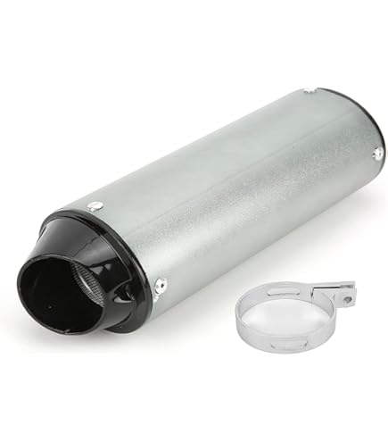 Accessori Fuoristrada Tappo Scarico Marmitta Stoneder - Gomma Morbida, Colore Rosso, Per Motocross, Quad, Moto Fuoristrada Minimoto Dm