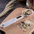 Cucchiaio Bilancia，Pesare Ingredienti da 0.1 a 500g, Bilancia da Cucina Digitale con Display LCD，Pesatura Accurata di Caffè, 