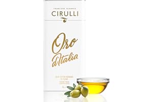 Frantoio Oleario Cirulli Olio Extravergine di Oliva Italiano Estratto a Freddo, EVO Lattina (5 Litri)