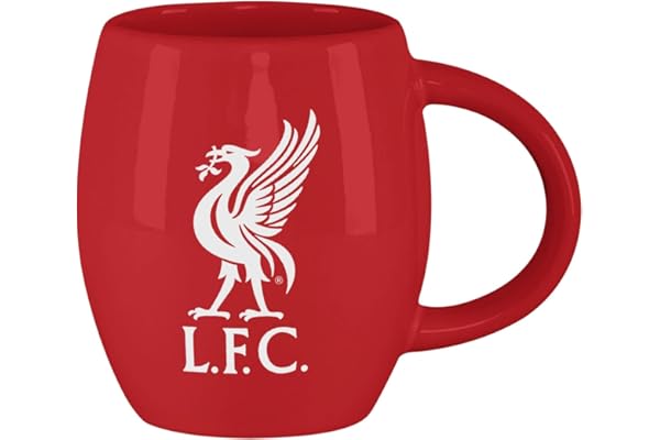 FOCO Tasse à motif de lettres classique Liverpool FC sous licence officielle