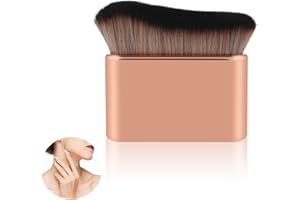 PRASACCO Pędzel do opalania, pędzle do makijażu ciała, pędzel samoopalający Kabuki, pędzle do podkładu, mieszanki do makijażu i aplikator do opalania ciała i nóg, dla