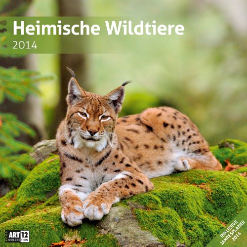 Heimische Wildtiere 2014 Art12 Collection: Inlusive 10 beliebig oft verschiebaren Markern