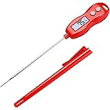 AIMILAR Instant Read Digital Meat Thermometer - DY6003-R1 Magnetic Waterproof Food Cooking Thermometer with Backlight for Kit