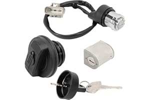 GNXfixt Ensemble de serrures pour couvercle de réservoir de carburant verrouillable pour CF-Moto CForce CF ATV UTV 450 550 520 800 820 850 1000 7020-010100 7020-010120