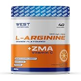 West Nutrition L-Arjinin ZMA Vitamin C 40 Servis Portakal Aromalı