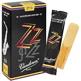 Vandoren SR4125 Alto Sax ZZ Reeds Strength 2.5; 10'lu Kutu