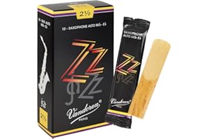 Vandoren ZZ Alto Saxophone Reeds - Box of 10 - Strength 2.5