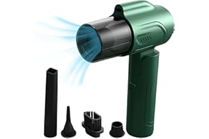 CENRF Plumero de aire comprimido, limpiador de aire, soplador de aire para limpieza de PC con uso versátil, pulverizador de aire con potente alta velocidad, soplador de aire inalámbrico para limpieza electr