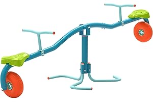 TP Toys, Spin Cyclone Hüpfwippe, Spielgerät für draußen, 360-Grad-Drehung, verstellbare Höhe und Wippe, lustige und spannende Spielzeit für Jungen und Mädchen, Stahl, Alter 3-8 Jahre