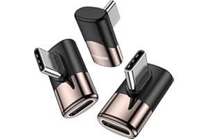 MOGOOD 90deree USB C adapter kątowy USB C męski na USB C żeński przedłużacz USB typu C Thunderbolt Extender do MacBooka Pro, IMAC, iPad Pro, przełącznik Nintendo i innych urządzeń typu C