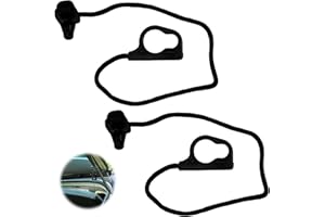 SPRHR 2 Stück Kofferraum Halteband, Auto Universal Haltebänder Auto Hintere Hutablage Gurt, Nicht Leicht zu Brechen, Starke Haltbarkeit, Passend für Die Meisten Automodelle