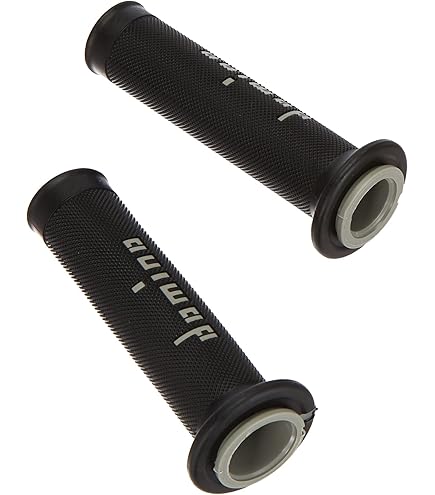 DOMINO Paar Stuur Zwart/Grijs Racing Road