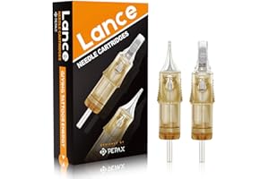 TONBAO Tattoo Cartridge Nadeln - 20 Stück 1207RLL Professional Tatooine Nadeln Disposable Standard Round Liner Tattoo Zubehör für Tattoo Maschinen