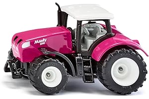 siku 1106, Mauly X540, Métal/Plastique, Rose, Jouet Tracteur Pour Enfants