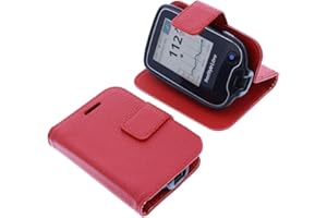 foto-kontor Borsa per Abbott Freestyle Libre 2 Book Style Copertina Rosso di Protezione