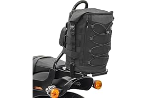 CRAFTRIDE Borsa da Sissy Bar per moto custom DB4 CB44729