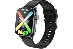 Muzaria Smart Watch, Fitness Watch with Make/Answer Calls & Voice Assistant, Fitness Tracker with Heart Rate, Blood Oxygen, Sleep Monitor, 1.83" Touch Screen Waterproof Smartwatch for Women Men